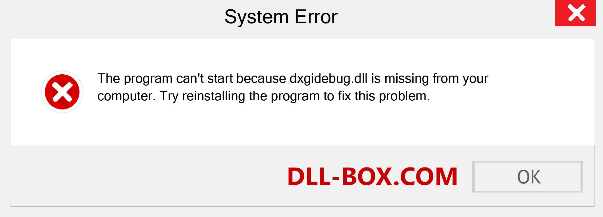  dxgidebug.dll file is missing?. Download for Windows 7, 8, 10 - Fix  dxgidebug dll Missing Error on Windows, photos, images
